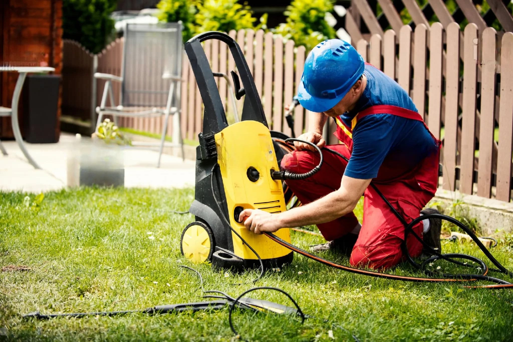 professional pressure washer